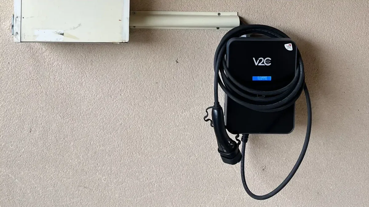 Borne de recharge IRVE à Levallois-Perret
